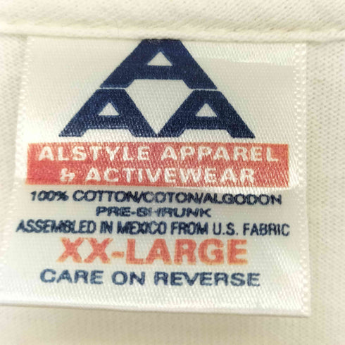 アルスタイルアパレルアクティブウェアー ALSTYLE APPAREL & ACTIVEWEAR SOLID LIGHT ハニートースト ミツバチTシャツ メンズ import:XXL