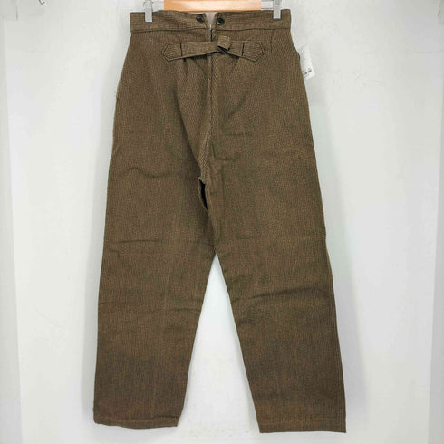extra savo 針刺しシンチバック コットンピケ ワークパンツ ユーロ メンズ