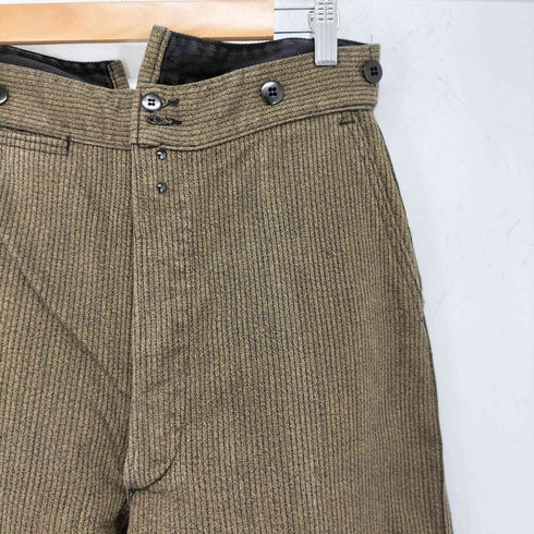 extra savo 針刺しシンチバック コットンピケ ワークパンツ ユーロ メンズ