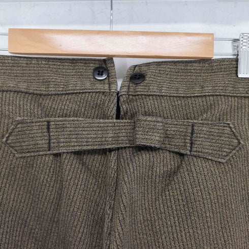 extra savo 針刺しシンチバック コットンピケ ワークパンツ ユーロ メンズ