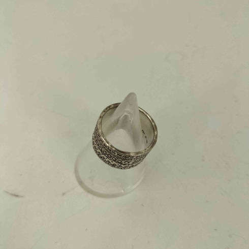 silver刻印 彫刻デザイン シルバーリング レディース 11号