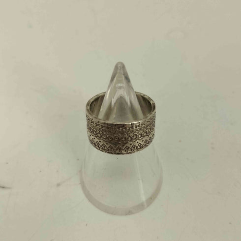 silver刻印 彫刻デザイン シルバーリング レディース 11号