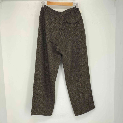 presto action fit ユーロ フランス製 ネップ ツイード パンツ メンズ 40