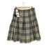 バーバリーロンドン BURBERRY LONDON チェック柄ウールプリーツスカート レディース 40