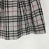 バーバリーロンドン BURBERRY LONDON チェック柄ウールプリーツスカート レディース 40