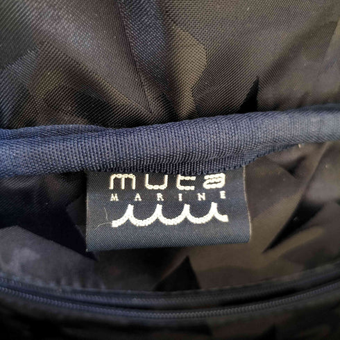 muta フロントロゴボアデザインショルダーバッグ メンズ