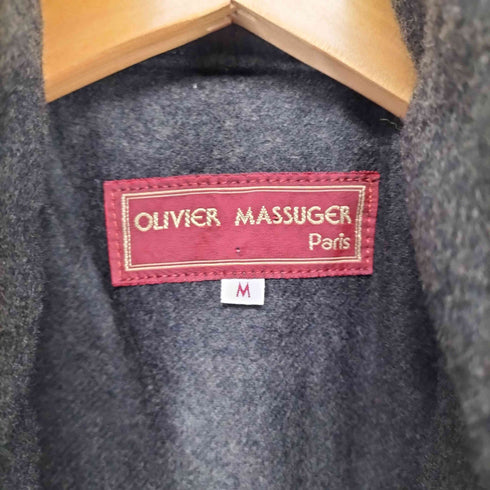 OLIVIER MASSUGER ショールカラーライナー付クロップドミリタリージャケット メンズ M