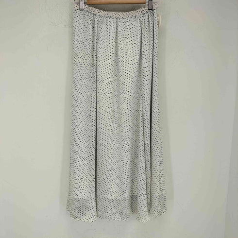 インディヴィ INDIVI ドット柄ナローロングスカート レディース JPN:40