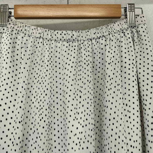 インディヴィ INDIVI ドット柄ナローロングスカート レディース JPN:40