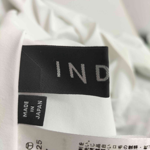 インディヴィ INDIVI ドット柄ナローロングスカート レディース JPN:40