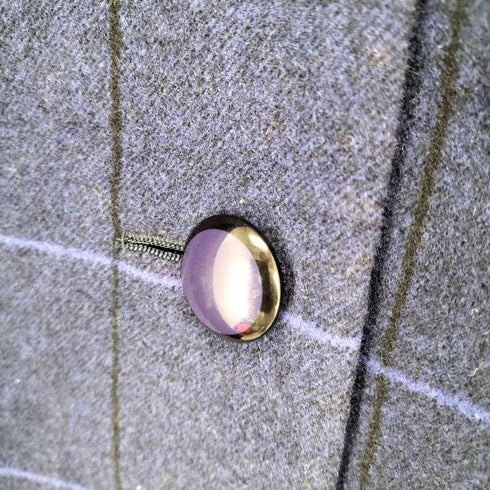 サンヨー SANYO チェック柄ステンカラーコート レディース 7A2