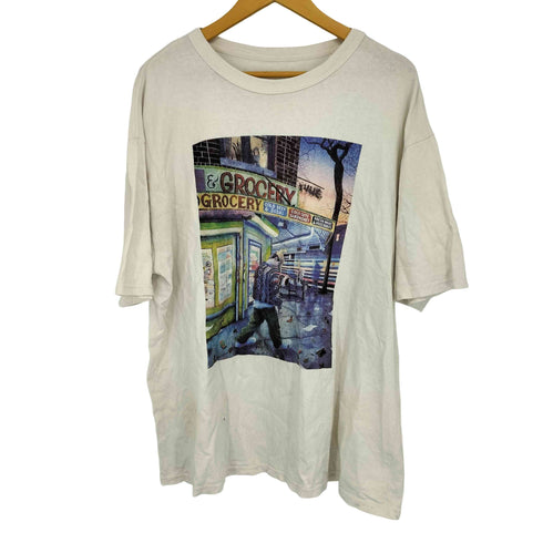 ビームスティー BEAMS T スケッチデザインプリント Lights T-shirt メンズ L