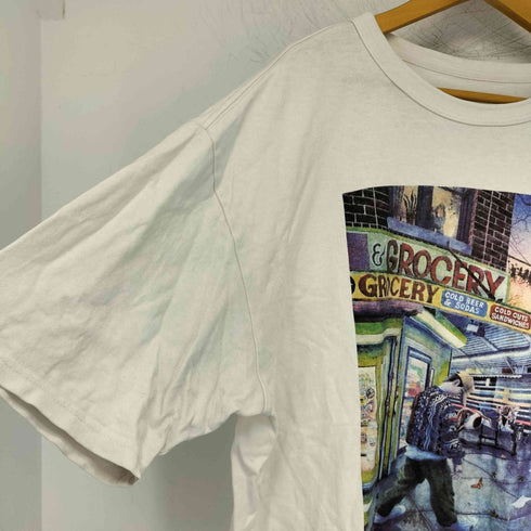 ビームスティー BEAMS T スケッチデザインプリント Lights T-shirt メンズ L