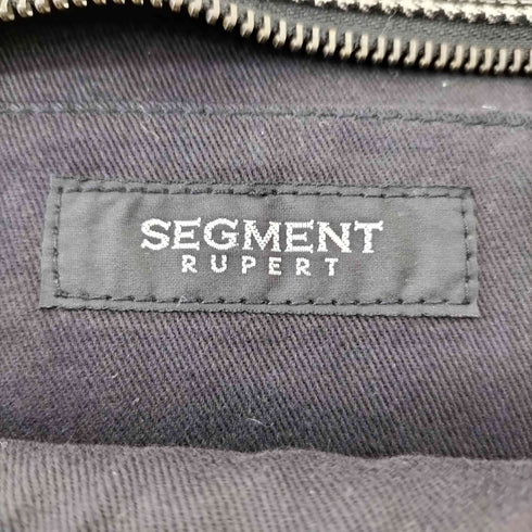 segment rupert 千鳥格子柄レザー切替トートバック y2k メンズ