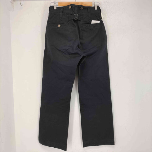ヘリンボーン シンチバック ワークパンツ ユーロ メンズ JPN:S