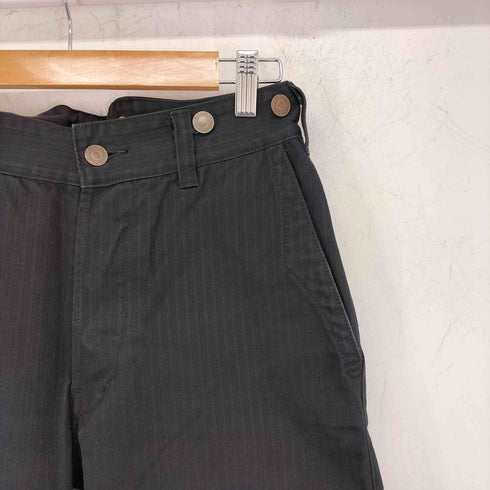 ヘリンボーン シンチバック ワークパンツ ユーロ メンズ JPN:S