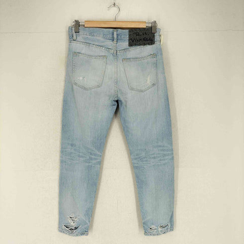 ロンハーマンヴィンテージ R.H.VINTAGE ダメージ加工ストレートデニム メンズ 23