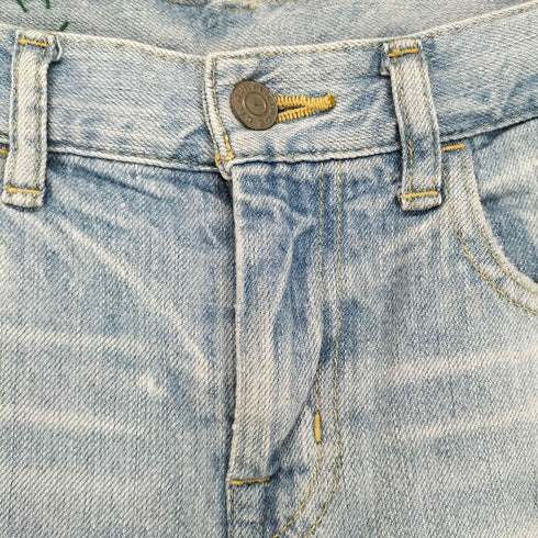ロンハーマンヴィンテージ R.H.VINTAGE ダメージ加工ストレートデニム メンズ 23