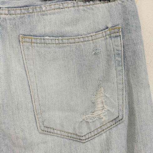 ロンハーマンヴィンテージ R.H.VINTAGE ダメージ加工ストレートデニム メンズ 23
