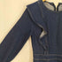 ザラ ZARA デニムフリルワンピース レディース import:XS