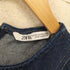 ザラ ZARA デニムフリルワンピース レディース import:XS
