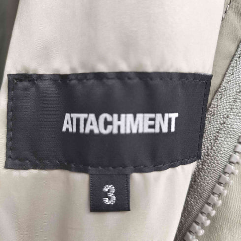 アタッチメント ATTACHMENT Ny/Coストレッチ フーデッドコート メンズ 3
