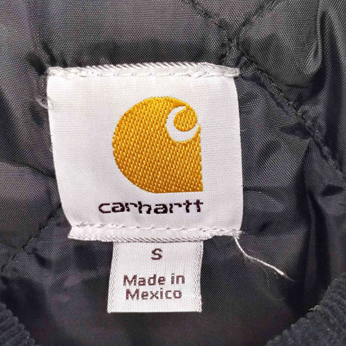 カーハート Carhartt 00s DUCK TRADITIONAL JACKET メキシコ製 裏地キルティング ダック地 トラディショナルジャケット フード付 メンズ import:S