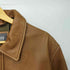 ウィルソン Wilsons Leather 本革 比翼 ジップアップ レザー ジャケット メンズ import:M