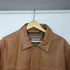ウィルソン Wilsons Leather 本革 比翼 ジップアップ レザー ジャケット メンズ import:M