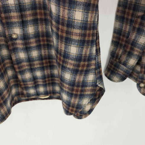 ペンドルトン PENDLETON 70s USA製 チェック ウール ボードシャツ メンズ M
