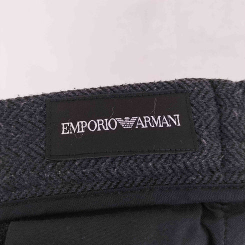 エンポリオアルマーニ EMPORIO ARMANI ニット 切替 ヘリンボーン パンツ レディース