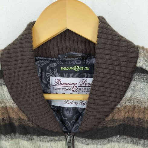 BANANA SEVEN ウール ニット ジャケット メンズ JPN:XL