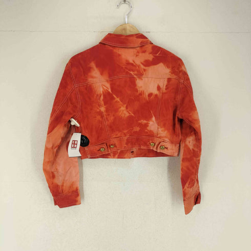 モスキーノ MOSCHINO タイダイ染め トラッカージャケット ミニスカート セットアップ レディース