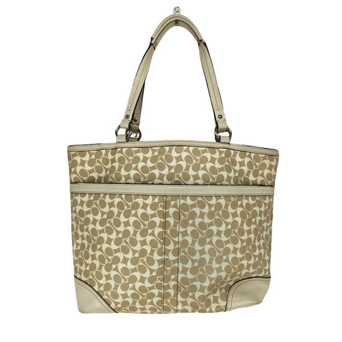 コーチ COACH シグネチャーレザートートバッグ レディース