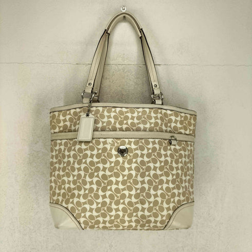 コーチ COACH シグネチャーレザートートバッグ レディース