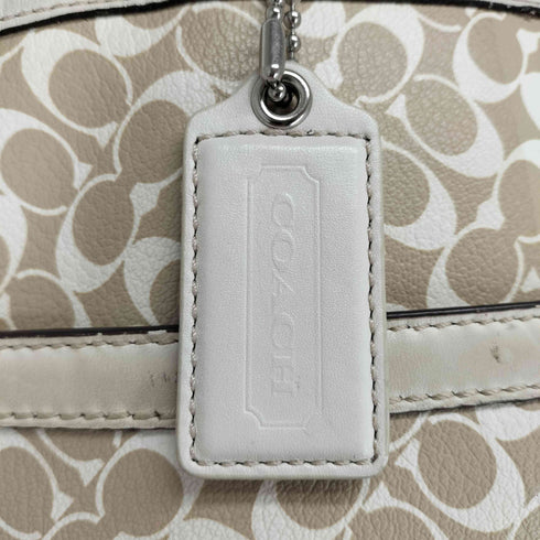 コーチ COACH シグネチャーレザートートバッグ レディース