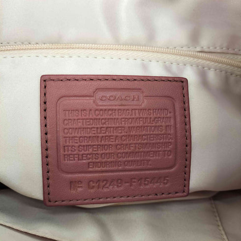 コーチ COACH オールレザー 2WAYバッグ レディース