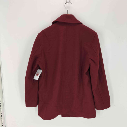バーバリーブラックレーベル BURBERRY BLACK LABEL ウール混 ピーコート メンズ M