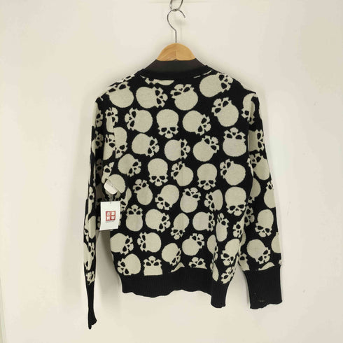 ジャンマアッカウォモ GEMMA.H UOMO スカル柄カーディガン メンズ