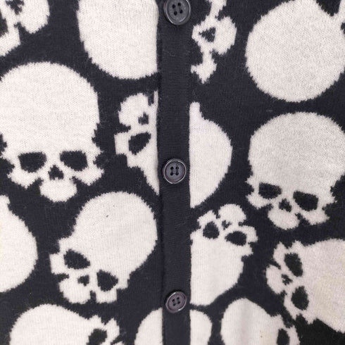 ジャンマアッカウォモ GEMMA.H UOMO スカル柄カーディガン メンズ