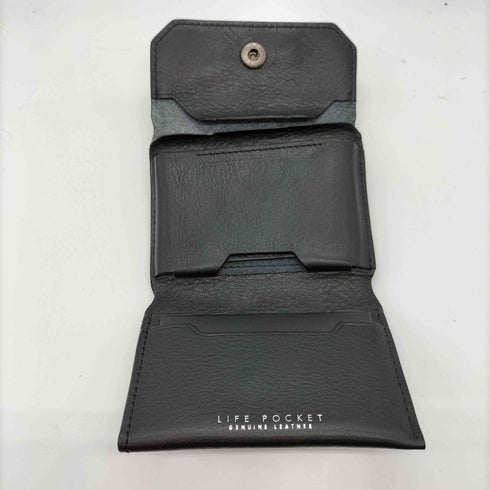 LIFE POCKET mamorio Mini Wallet3 カウレザー 三つ折り 財布 メンズ