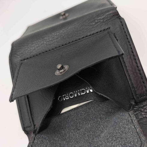LIFE POCKET mamorio Mini Wallet3 カウレザー 三つ折り 財布 メンズ