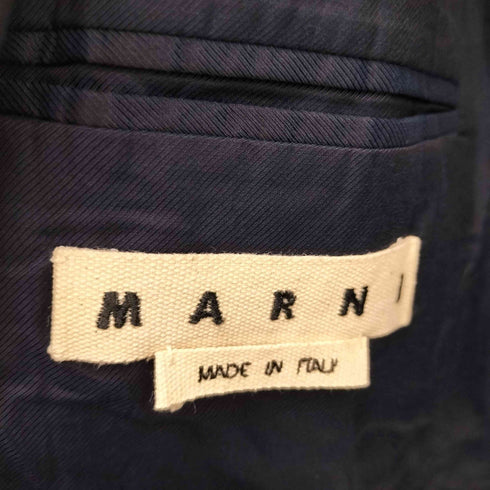 マルニ MARNI 1B ショールカラージャケット メンズ 46