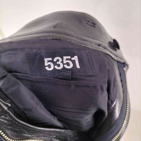 5351 レザー パンツ メンズ JPN:2