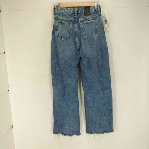 アルマーニエクスチェンジ ARMANI EXCHANGE 裾ダメージ加工ワイドデニムパンツ レディース 26