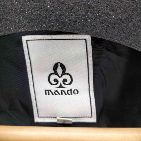 マンドー MANDO シルク混 ベロアテーラードジャケット メンズ 1