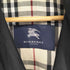 バーバリーロンドン BURBERRY LONDON USA製 裏地ノバチェックスタンドカラーコート レディース S