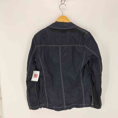 コムデギャルソンオム COMME des GARCONS HOMME 10SS パッチワーク デニム切替 ナイロン カバーオール メンズ S