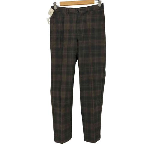 コムデギャルソンオムドゥ COMME des GARCONS HOMME DEUX 11AW タータンチェックスラックスパンツ メンズ JPN:XS