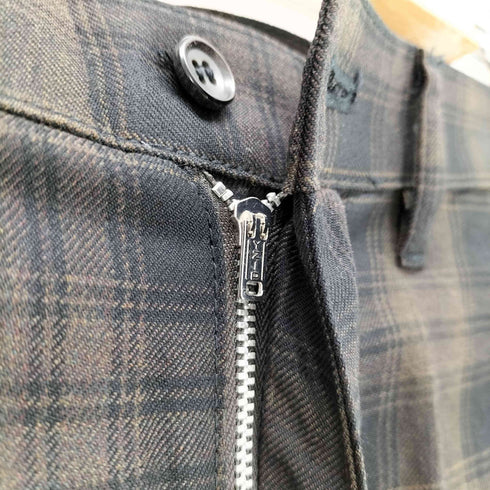 コムデギャルソンオムドゥ COMME des GARCONS HOMME DEUX 11AW タータンチェックスラックスパンツ メンズ JPN:XS